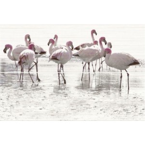 Панно Opoczno Elegant Stripes Insero Flamingo
